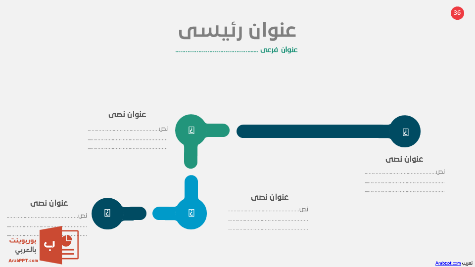 Slide36 - قالب إبسليون الابتكار - قالب عرض عربي مجاني خاص للـ بوربوينت