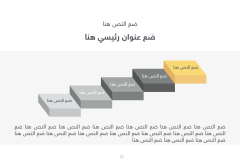 قالب اليوم الأول - عرض بوربوينت عربي ومجاني جاهز للتعديل Slide12
